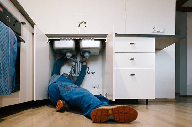 Professional Leak Detection technician working in Hanover, MN